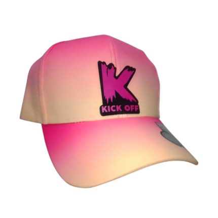 Gorra kick off rosa